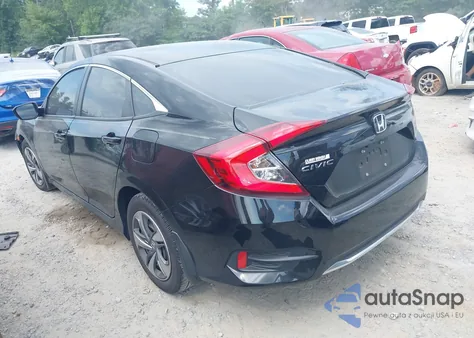 2021 Honda Civic Lx из США, поврежденный, VIN 2HGFC2F64MH522450